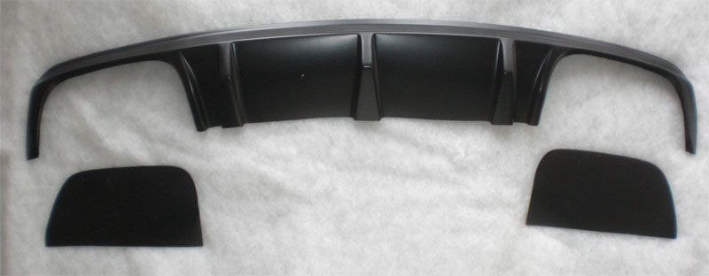 Diffusor C-Klasse W204 Limo. Seriensto&szlig;stange Baureihe 03.07-03.11